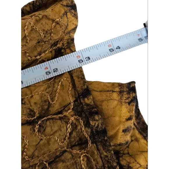 Black Embroidered Maxi Dress Medium - Picture 8 of 8